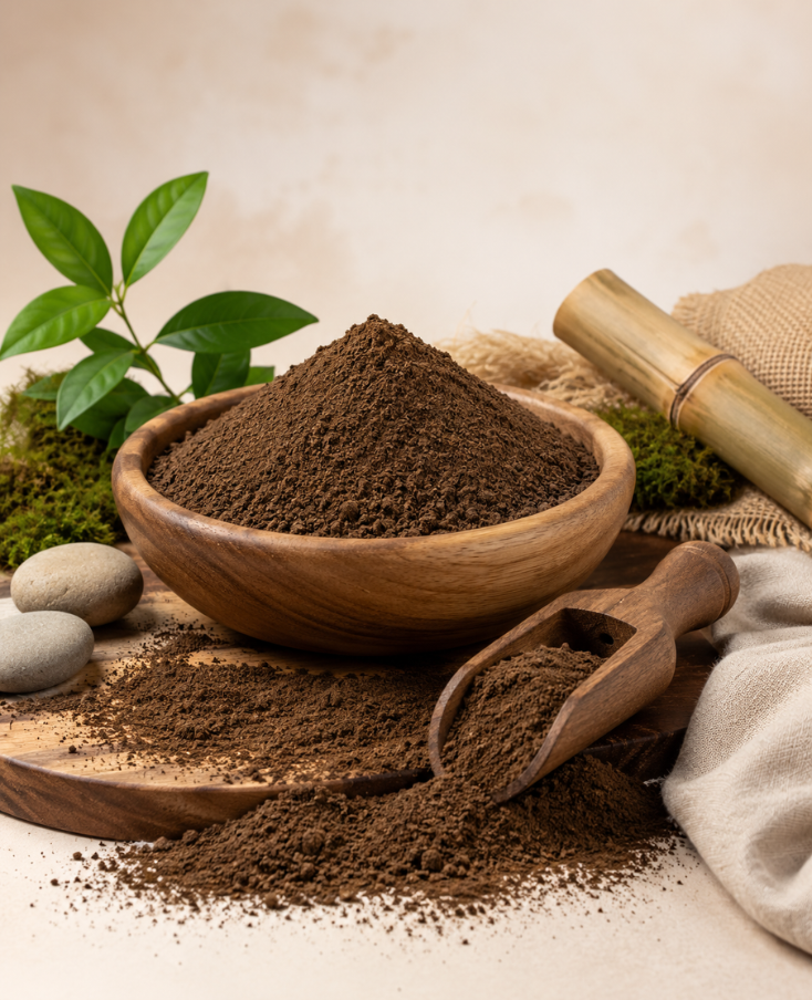 cow dung powder